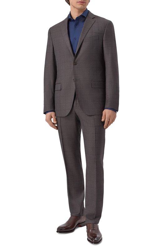 Хлопковая сорочка Giampaolo 608/TS44229 Синий  608/TS44229 Фото 2