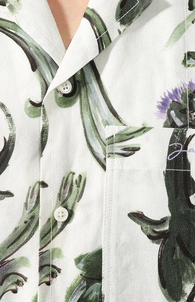 Рубашка из смеси хлопка и льна JACQUEMUS, арт. 205SH21/2653S, фото 5
