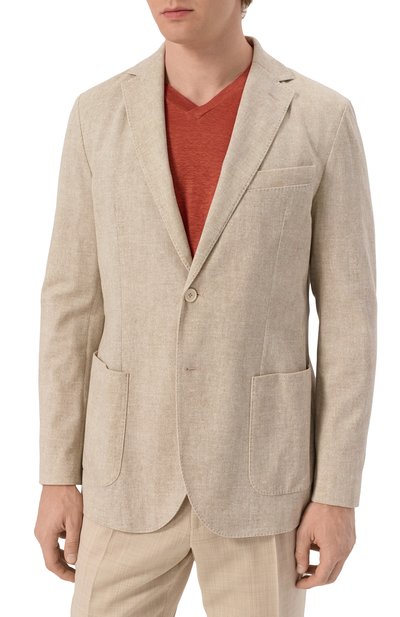 Хлопковый пиджак CIRCOLO 1901, арт. CN4810, фото 5