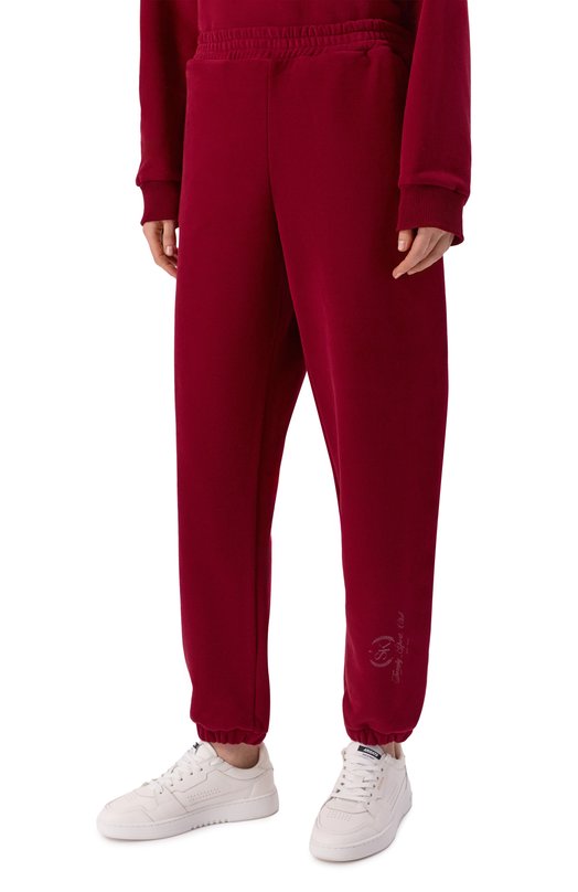 Хлопковый костюм Sasha Kim SK-00001736 Бордовый  SK-00001736 Фото 4