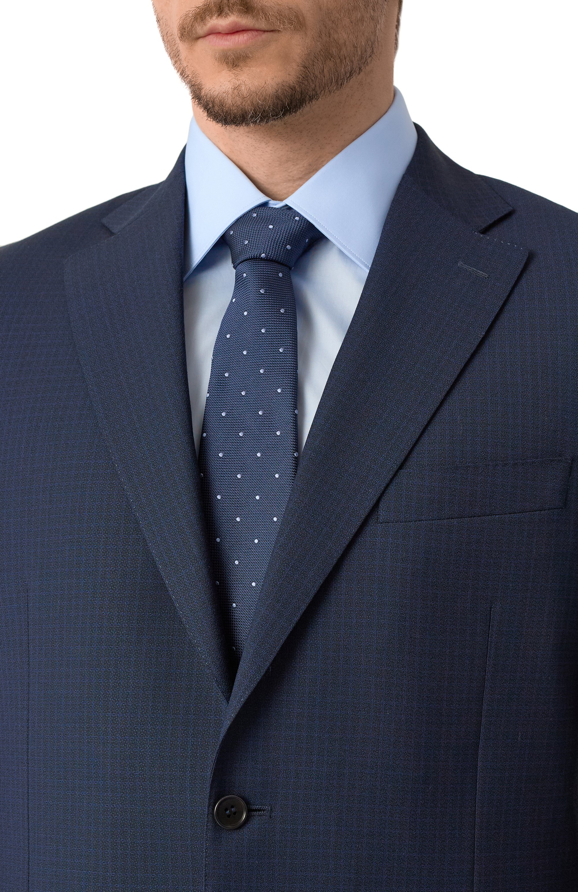 Шелковый галстук CORNELIANI, арт. 25U302-2520307, фото 2