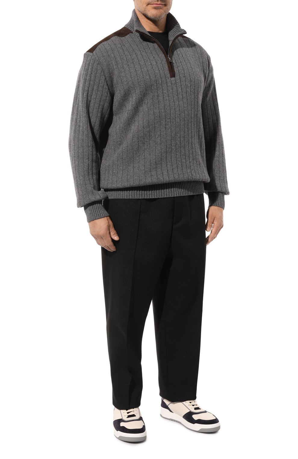 Свитер из шерсти и вискозы PAUL&SHARK, арт. 13311150/3XL-6XL, фото 2