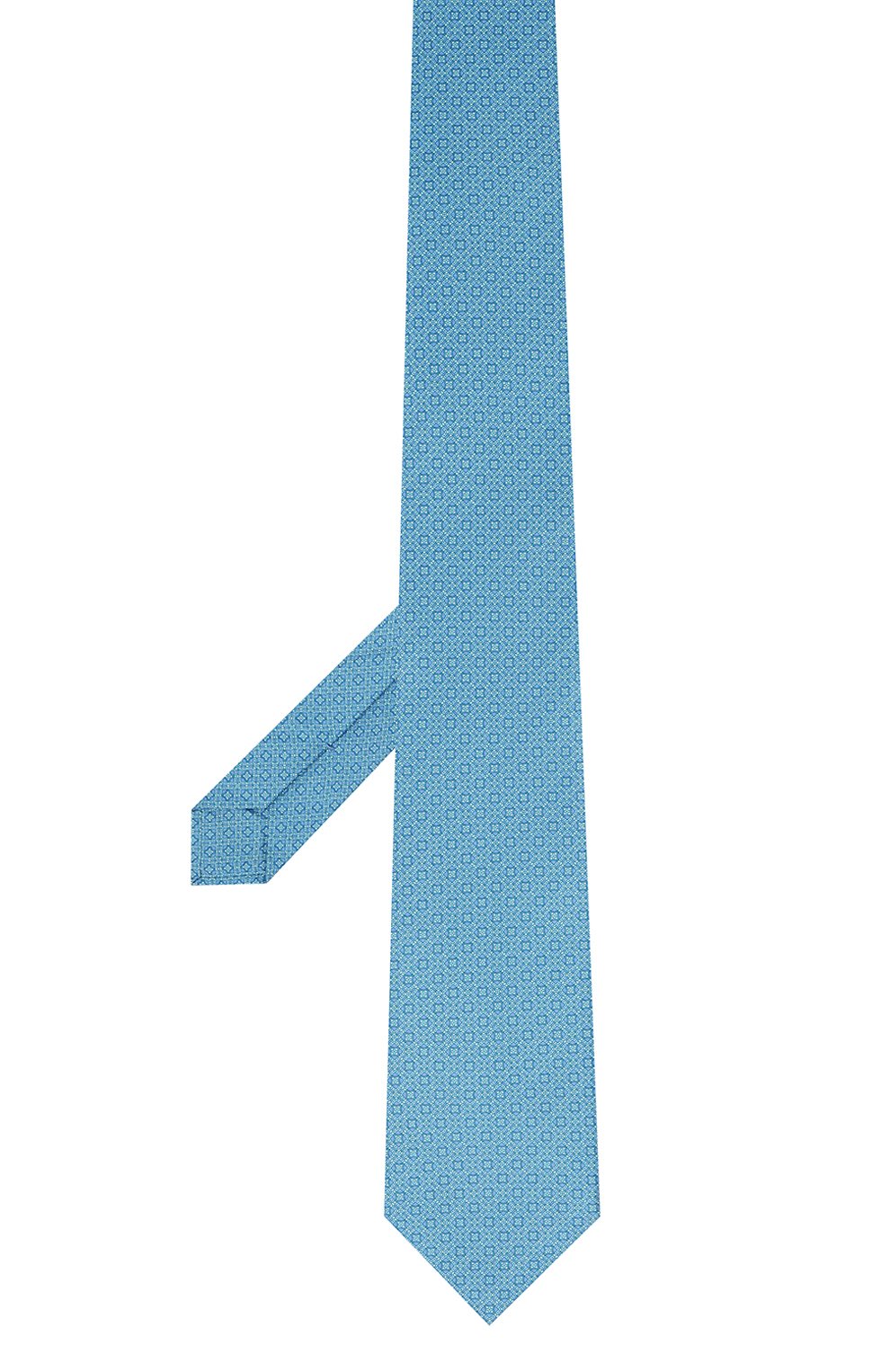 Комплект из галстука и платка STEFANO RICCI голубого цвета по цене 49650 руб., арт. DH/53102, фото 3 Комплект из галстука и платка STEFANO RICCI, арт. DH/53102, фото 3