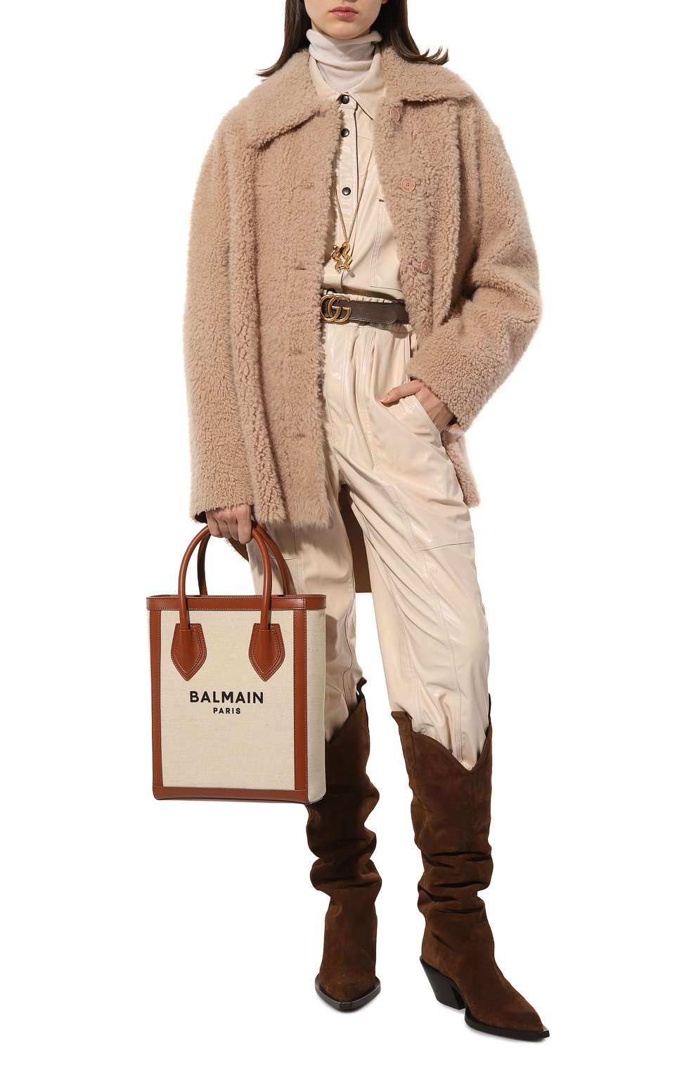 Сумка-тоут b-army 26 BALMAIN, арт. YN1FB661TCFN, фото 7