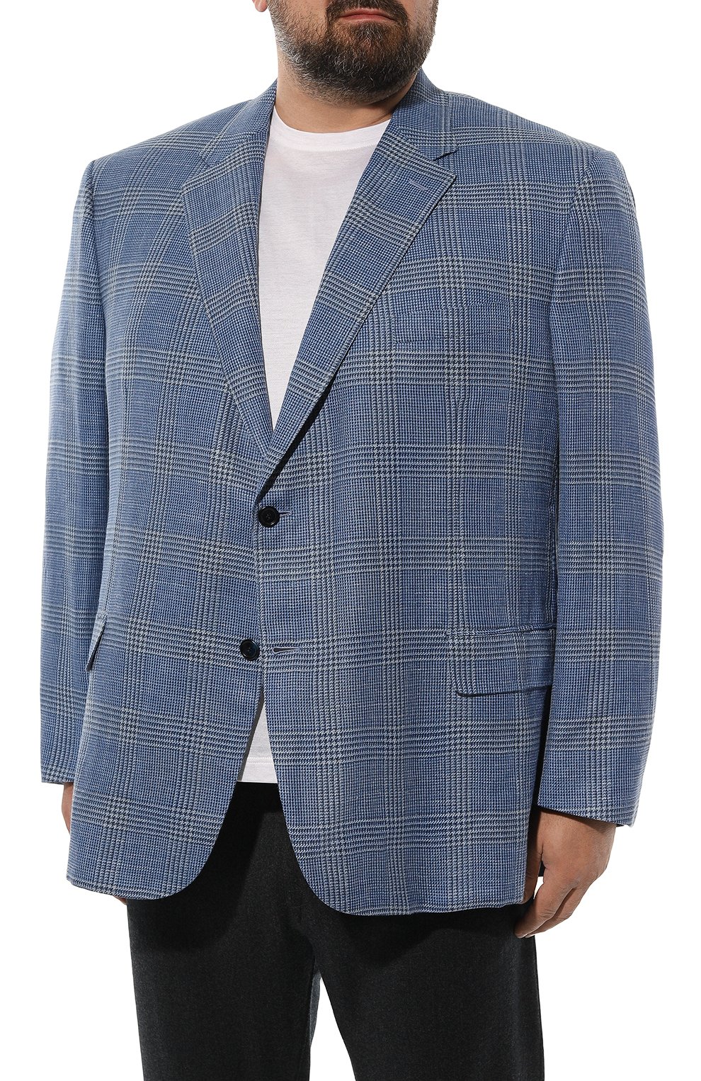 Пиджак из шерсти и шелка BRIONI, арт. RGH01B/P1A82, фото 3