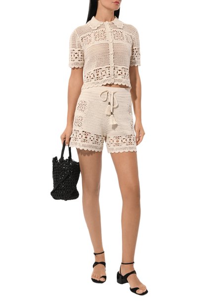 Хлопковый топ ZIMMERMANN, арт. 6811TSS234, фото 2