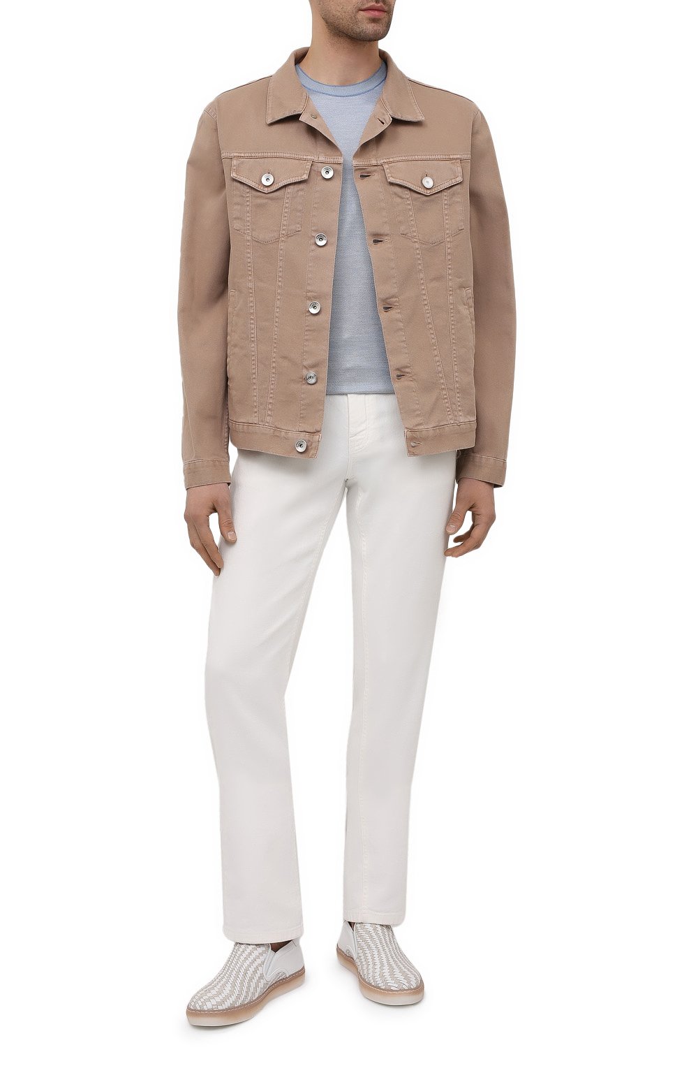 Кожаные слипоны ZILLI, арт. MDV-T087/002, фото 2