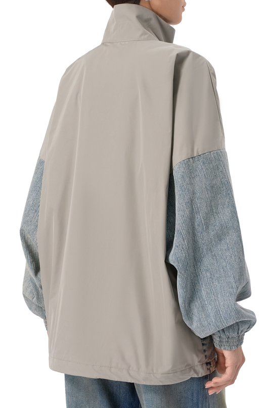 Комбинированная куртка Balenciaga 822843/TNW65 Серый  822843/TNW65 Фото 4