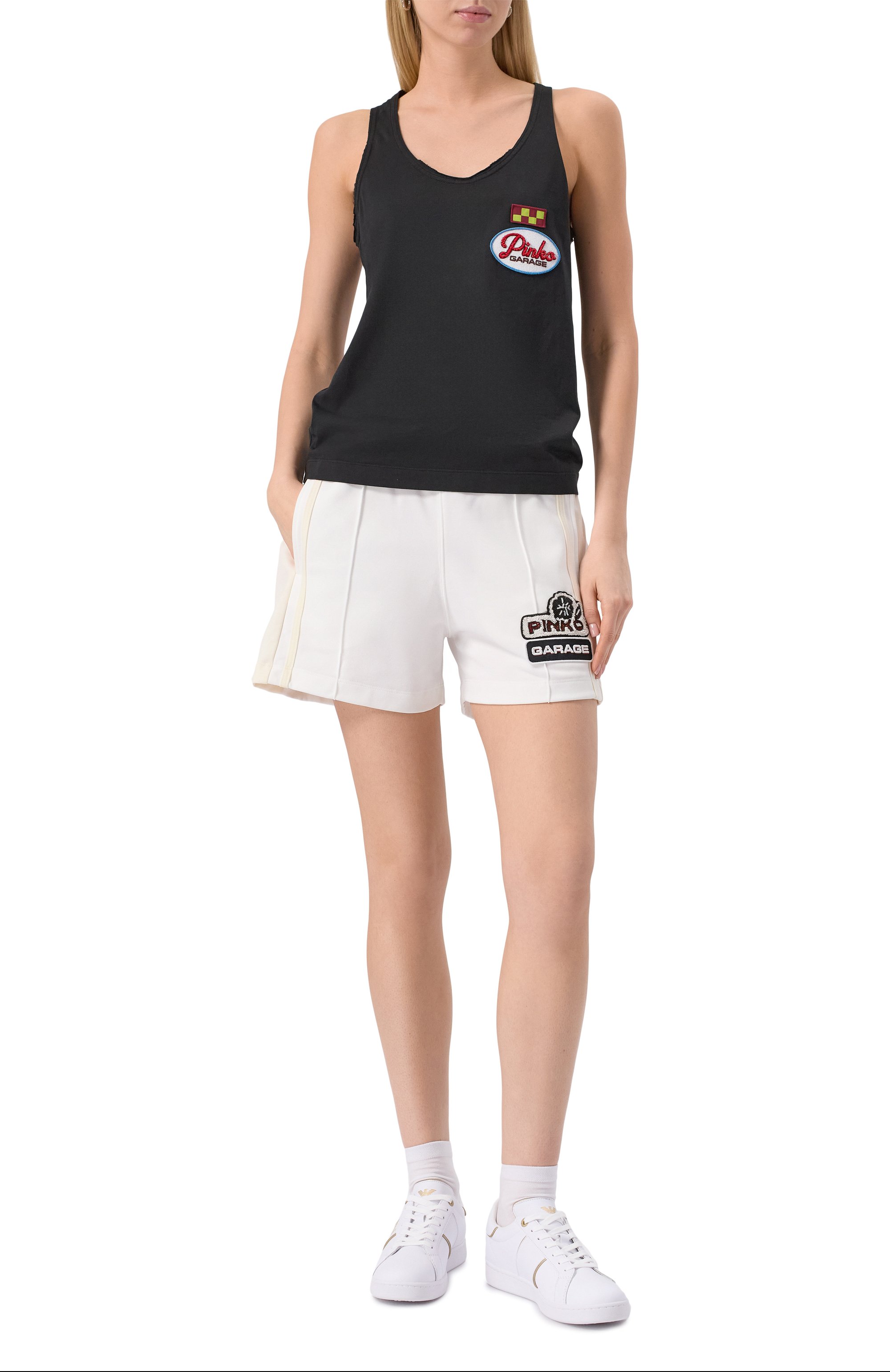 Хлопковая майка PINKO, арт. 105269/A2ME, фото 2