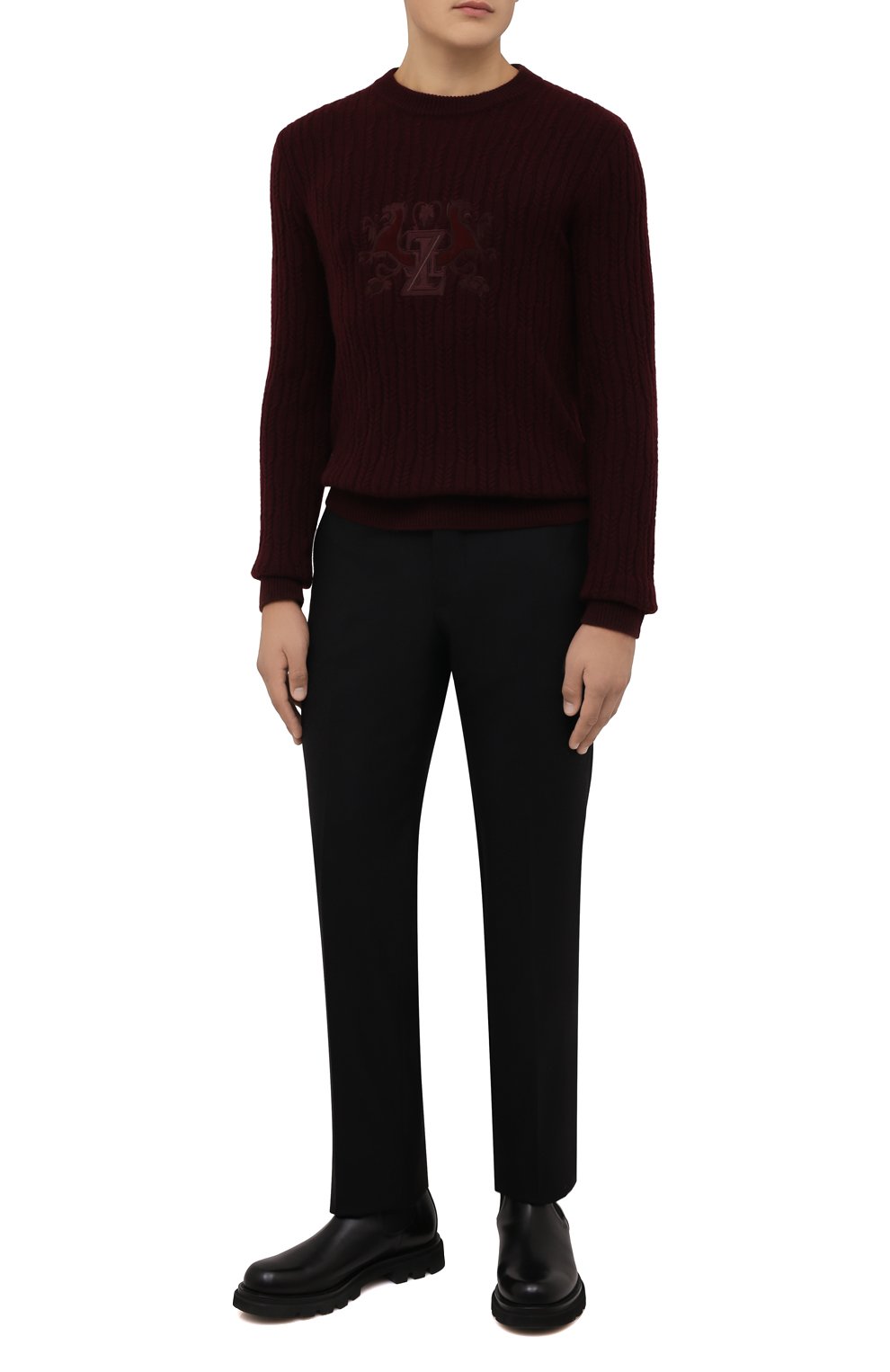 Шерстяные брюки ZILLI, арт. M0W-40-38P-F6415/0001, фото 2