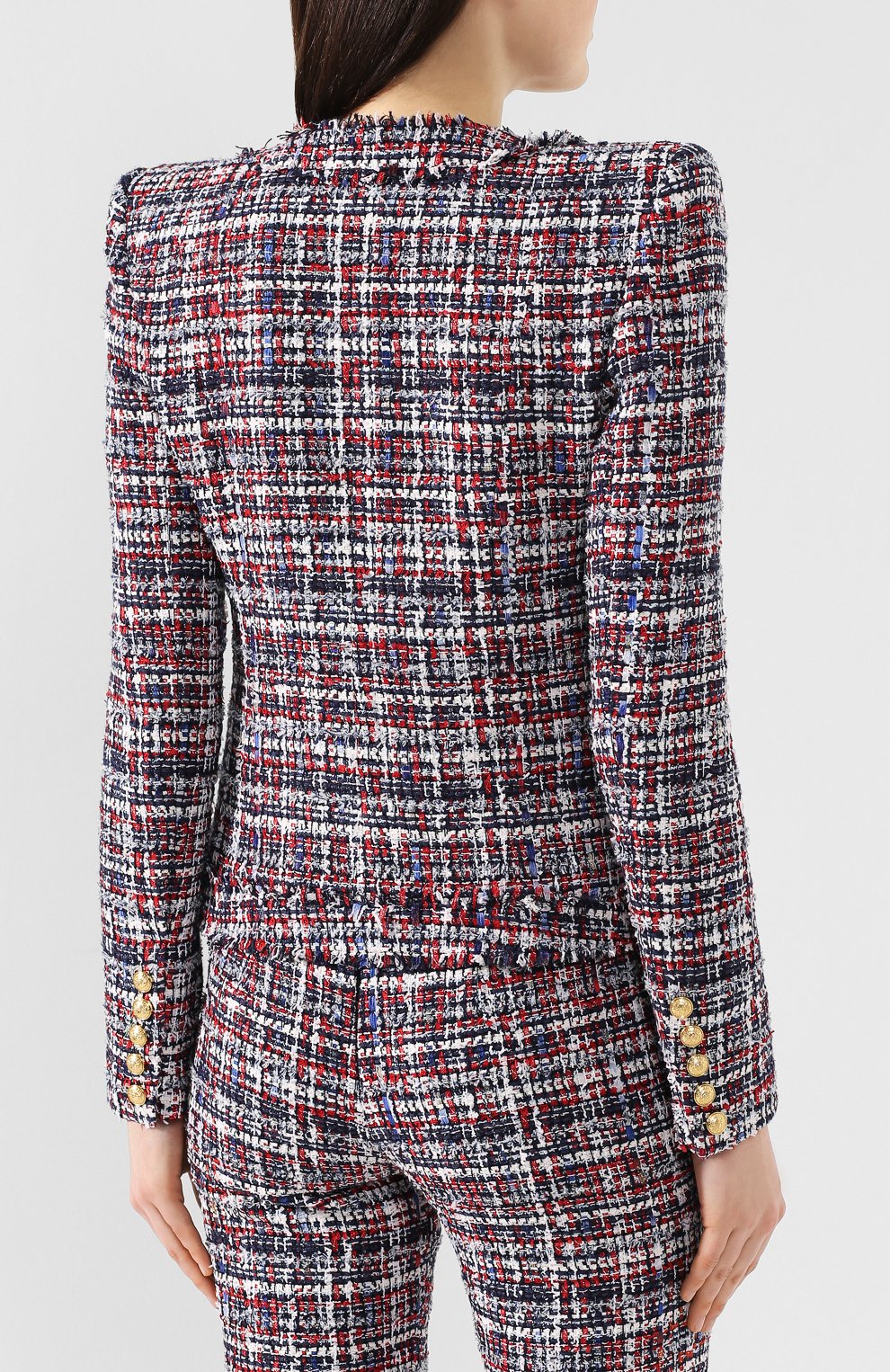 Твидовый жакет BALMAIN, арт. RF27134/C049, фото 4