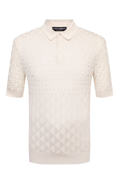 Шелковое поло DOLCE & GABBANA, арт. GXA56T/JASLH, фото 1