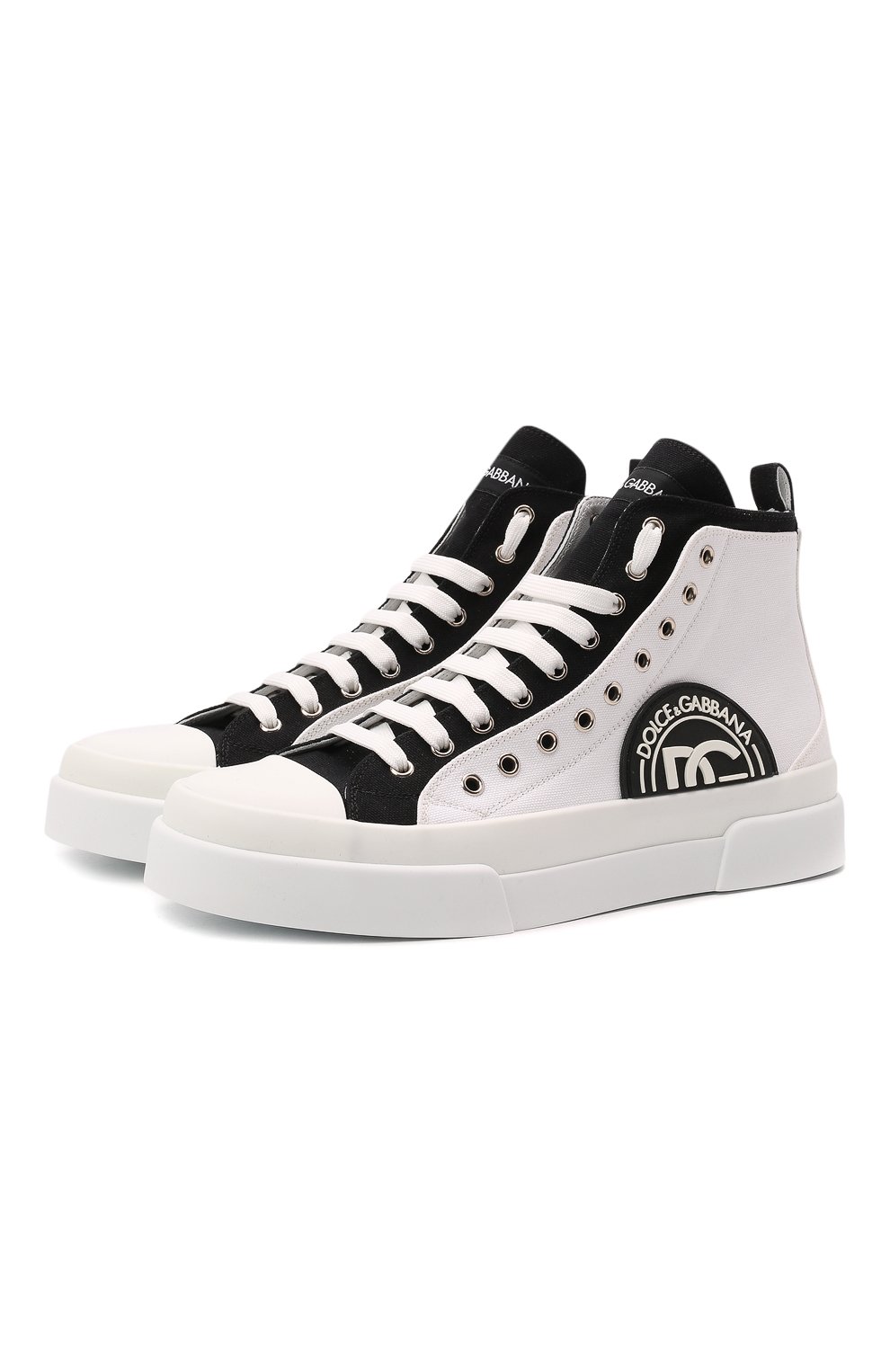 Текстильные кеды portofino light DOLCE & GABBANA, арт. CS1903/A0853, фото 1