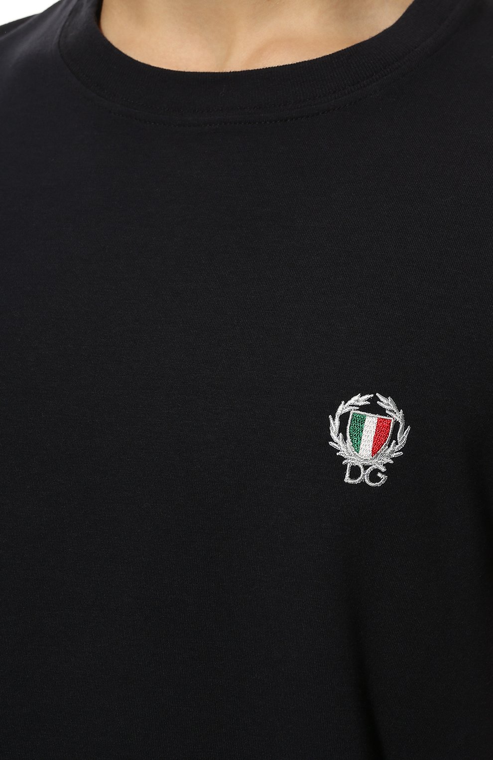 Хлопковая футболка  DOLCE & GABBANA, арт. N8A03J/FUECG, фото 5