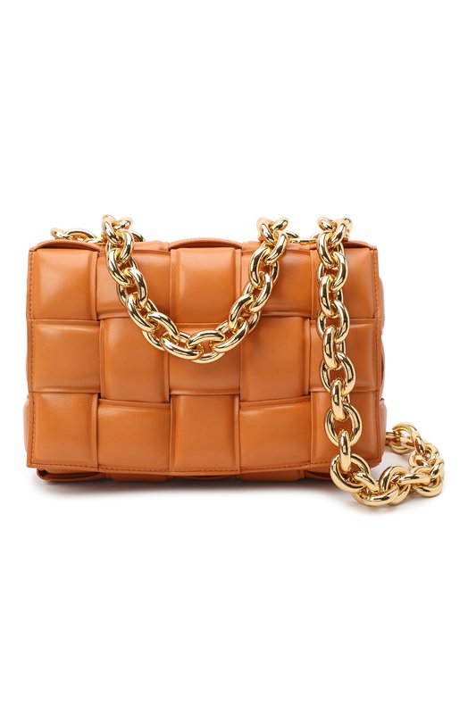 Сумка Chain Cassette Bottega Veneta 631421/VBWZ0 Оранжевый  631421/VBWZ0 Фото 6