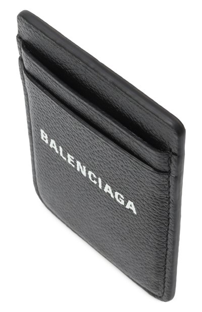 Кожаный футляр для кредитных карт BALENCIAGA черного цвета по цене 28950 руб., арт. 675835/2AAYH, фото 3 Кожаный футляр для кредитных карт BALENCIAGA, арт. 675835/2AAYH, фото 3