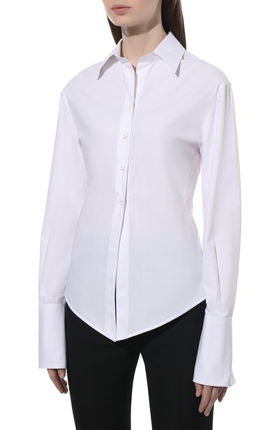 Хлопковая рубашка THE ATTICO, арт. 221WCT79/C017, фото 3