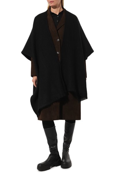 Шерстяное пончо DESTIN, арт. DAW3DU0BAND-C, фото 3