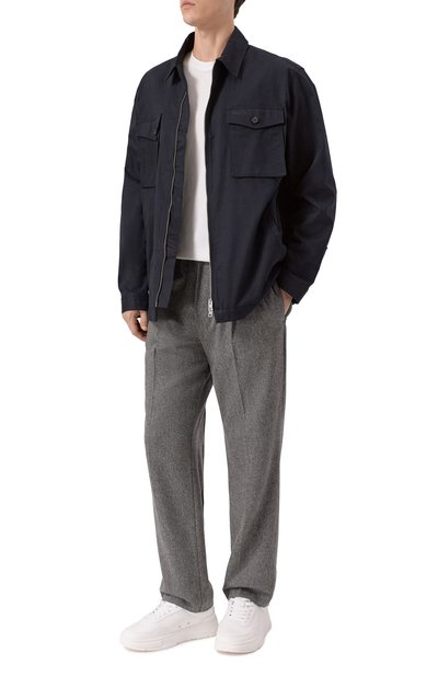 Брюки из шерсти и шелка ICEBERG, арт. B080/3080, фото 2