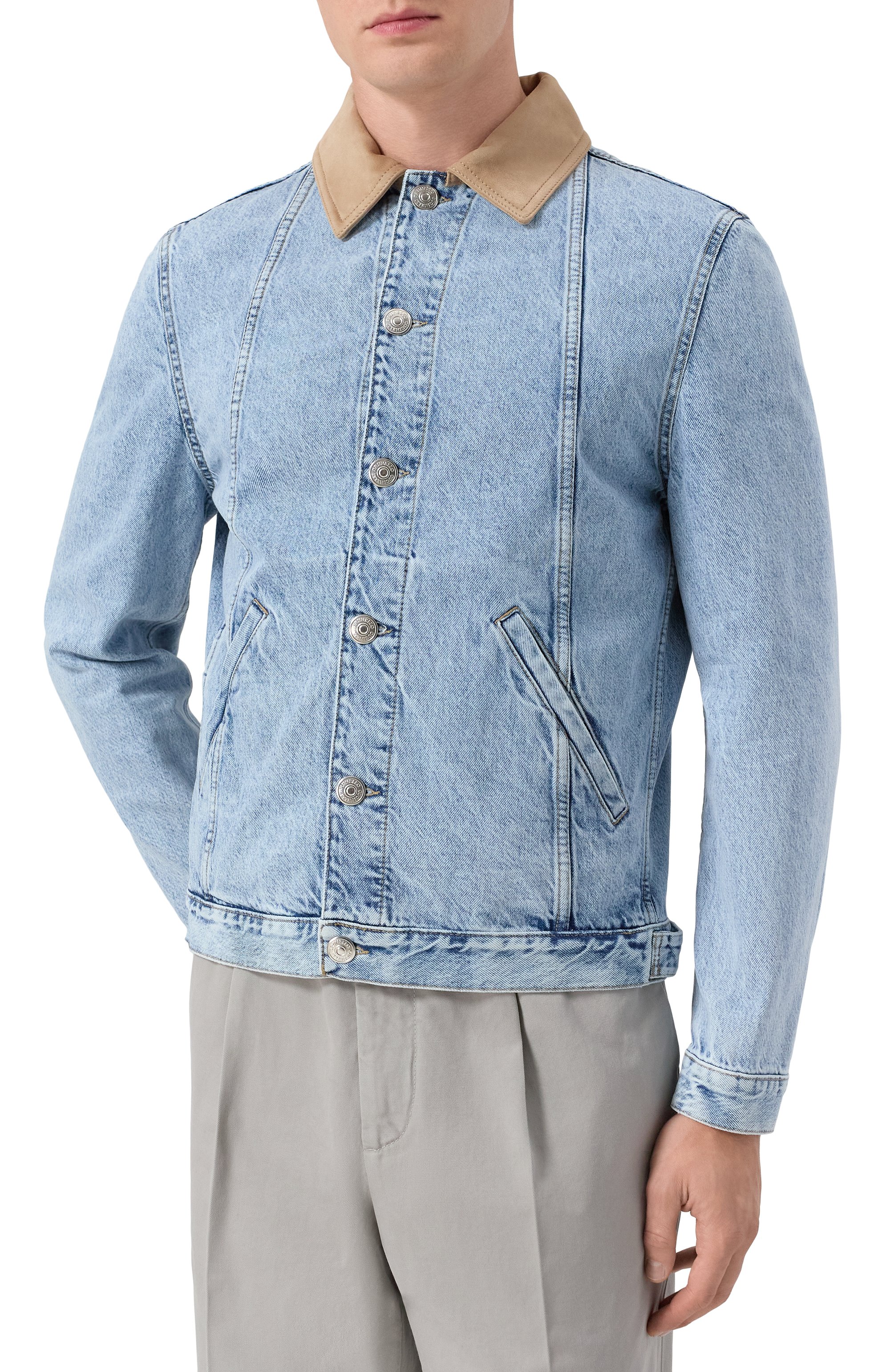 Джинсовая куртка BRUNELLO CUCINELLI, арт. M241P6911, фото 3