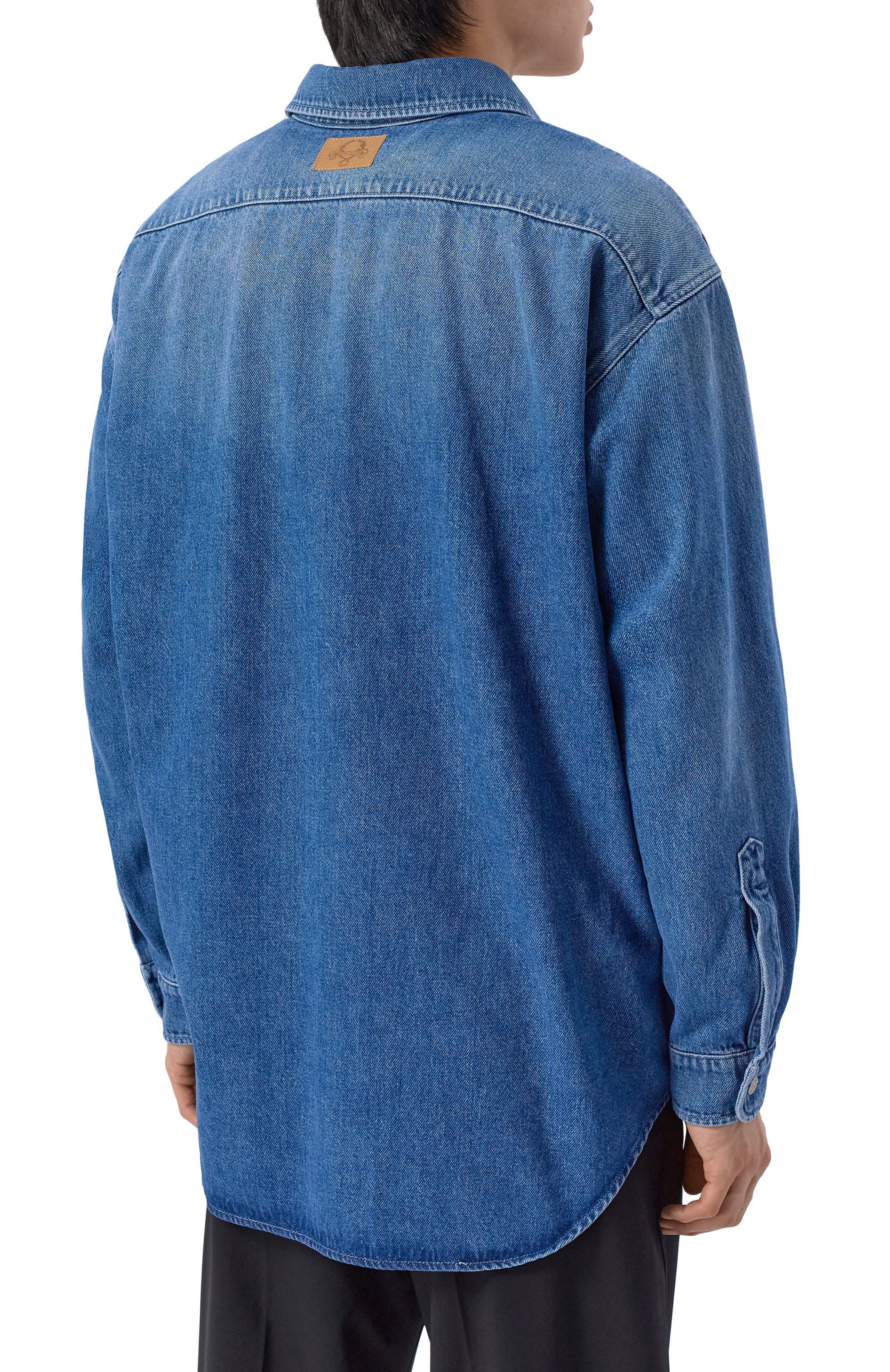 Джинсовая рубашка MOSCHINO, арт. A0204/0239, фото 4