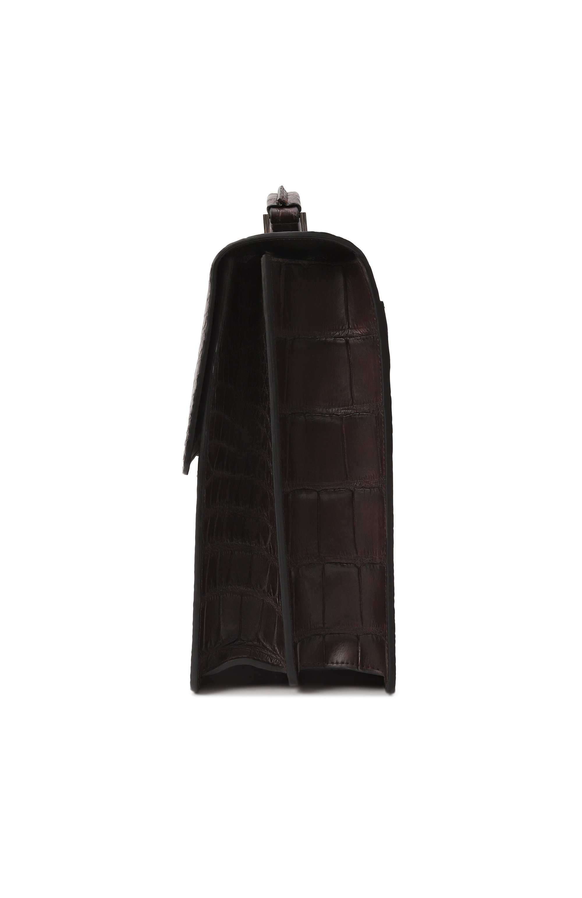 Портфель из кожи аллигатора KITON, арт. UBA0072N0073001000, фото 4