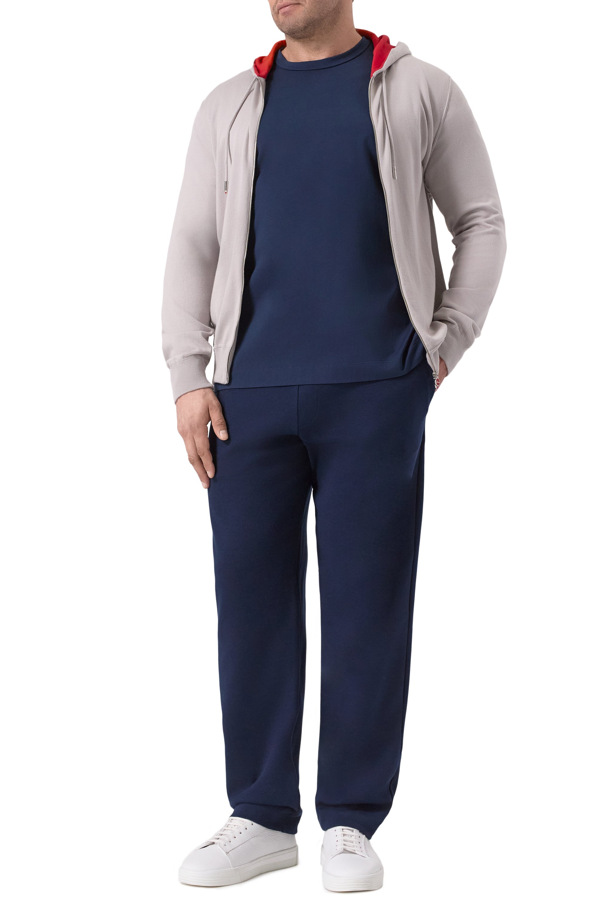 Хлопковые брюки CANALI, арт. T0855UB/MJ02137, фото 2