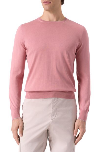 Джемпер из шелка и хлопка GRAN SASSO, арт. 43167/16290, фото 3