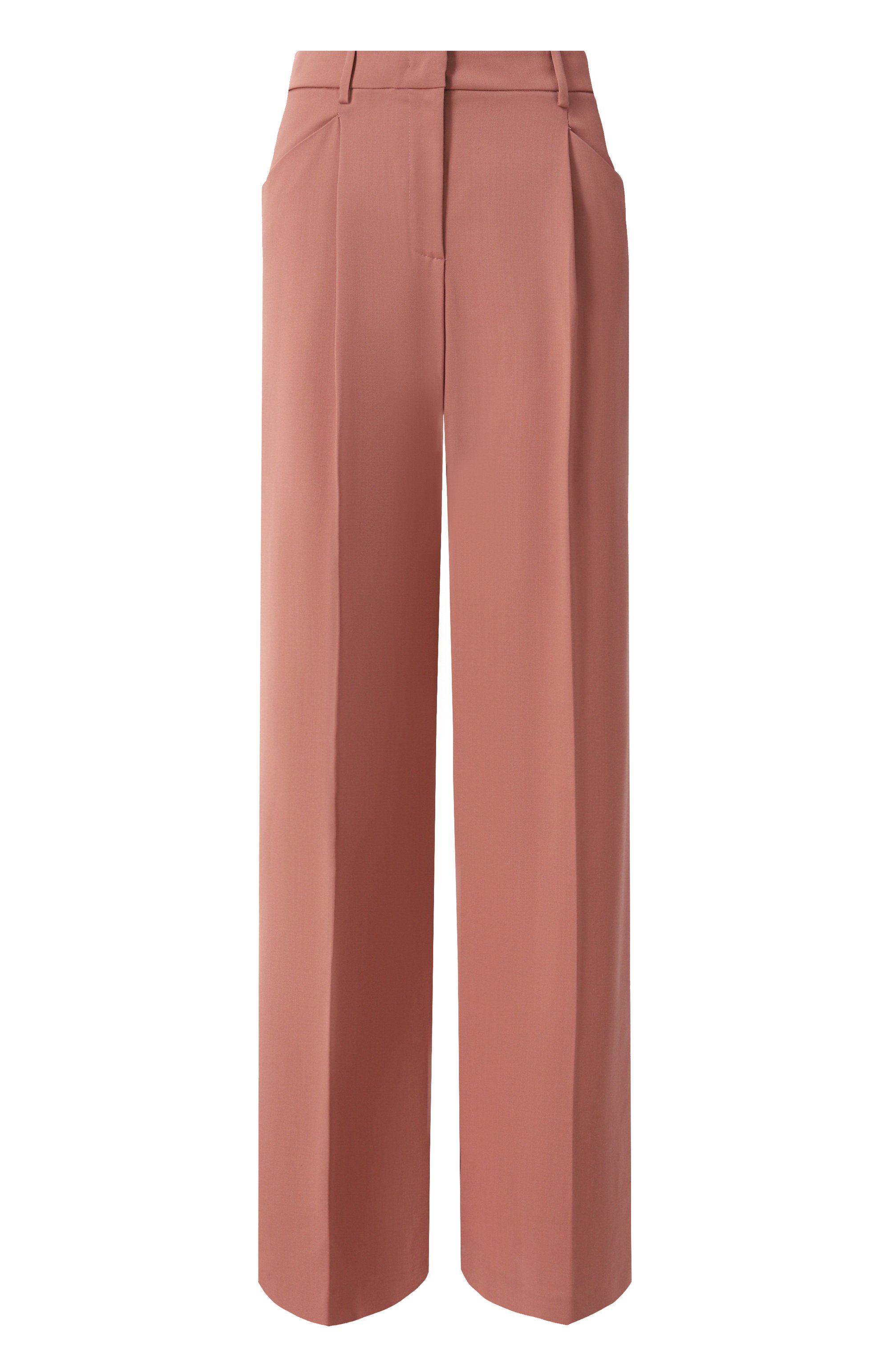 Брюки THE ANDAMANE розового цвета по цене 58200 руб., арт. T170441A/TNW050, фото 1 Брюки THE ANDAMANE, арт. T170441A/TNW050, фото 1