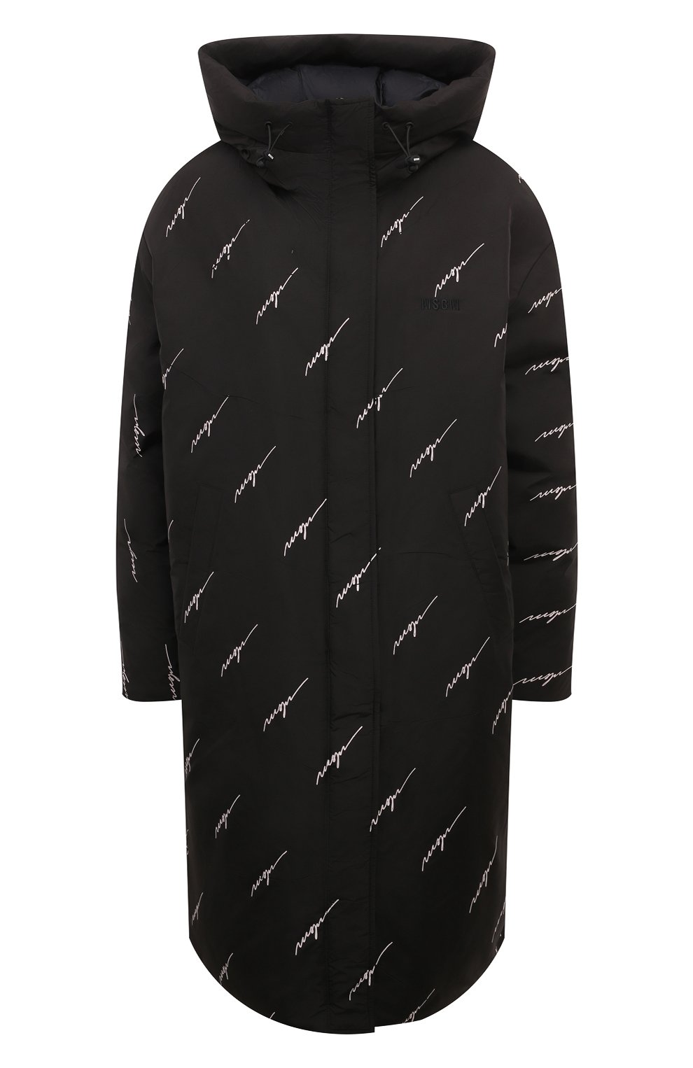 Пуховик MSGM черного цвета по цене 54150 руб., арт. 3741MDH13/237705, фото 1 Пуховик MSGM, арт. 3741MDH13/237705, фото 1