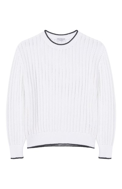 Хлопковый свитер BRUNELLO CUCINELLI, арт. BSBM52500C