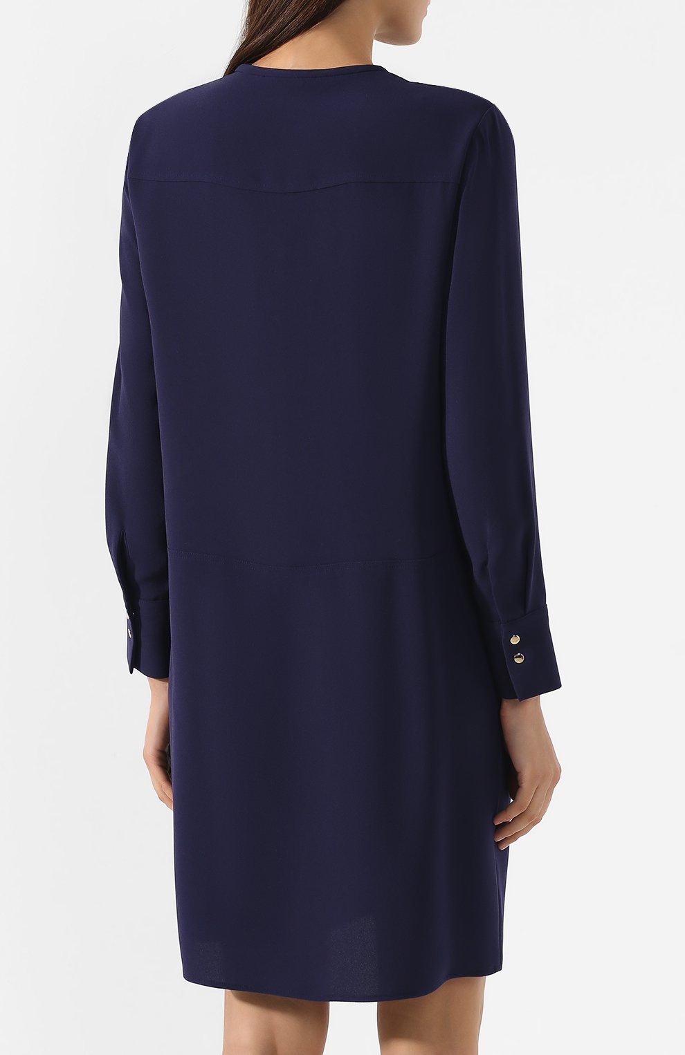 Платье прямого кроя WINDSOR синего цвета по цене 34750 руб., арт. 52 DE101H 10004367, фото 4 Платье прямого кроя WINDSOR, арт. 52 DE101H 10004367, фото 4