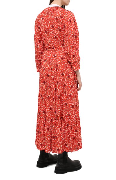 Платье из вискозы CHLOÉ, арт. CHC21SR002331, фото 4