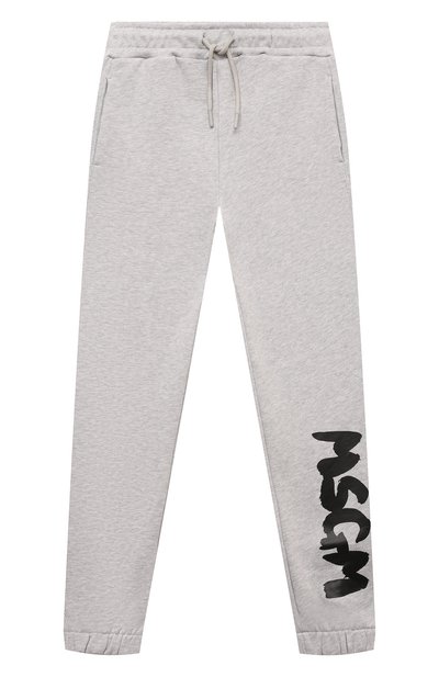 Хлопковые джоггеры MSGM KIDS, арт. F4MSJUFP063