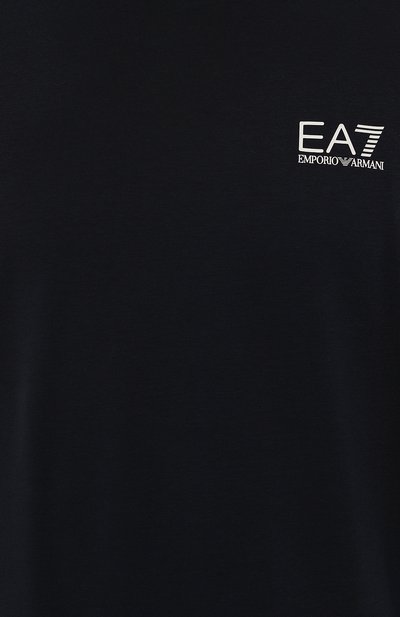 Хлопковая футболка EA7, арт. 6DPT19/PJ0LZ/M, фото 5