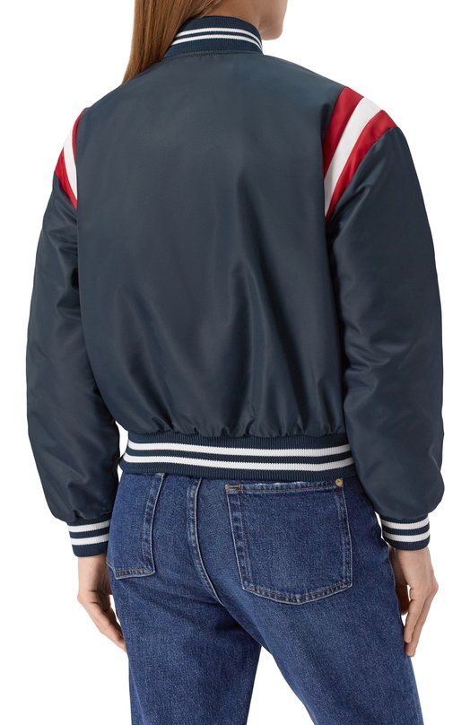 Бомбер Sporty and Rich JA016508300BL32 Синий  JA016508300BL32 Фото 4