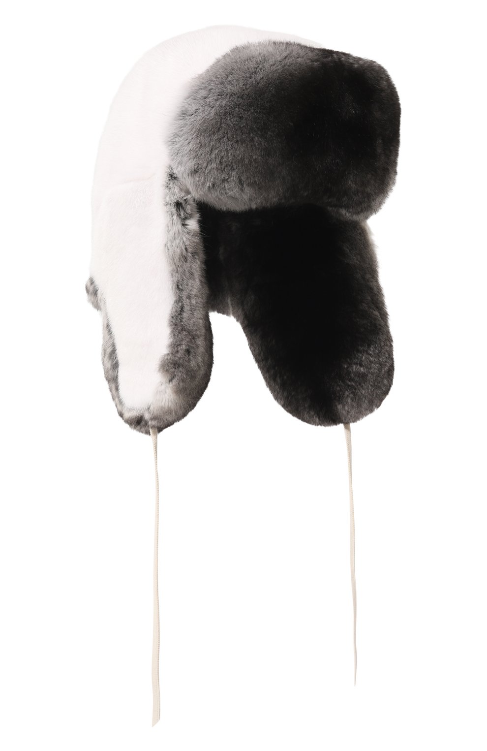 Шапка-ушанка сандра из меха норки и шиншиллы FURLAND, арт. 0139616410003600000, фото 1