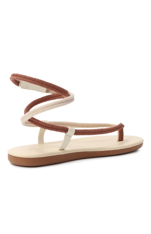 Текстильные сандалии Ancient Greek Sandals 0RMI Бежевый  0RMI Фото 5