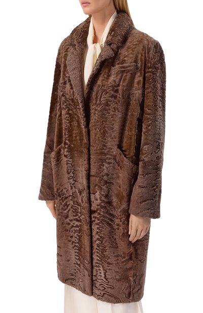 Шуба из каракульчи VICTORIA KUSENKOVA, арт. 707100003605, фото 3