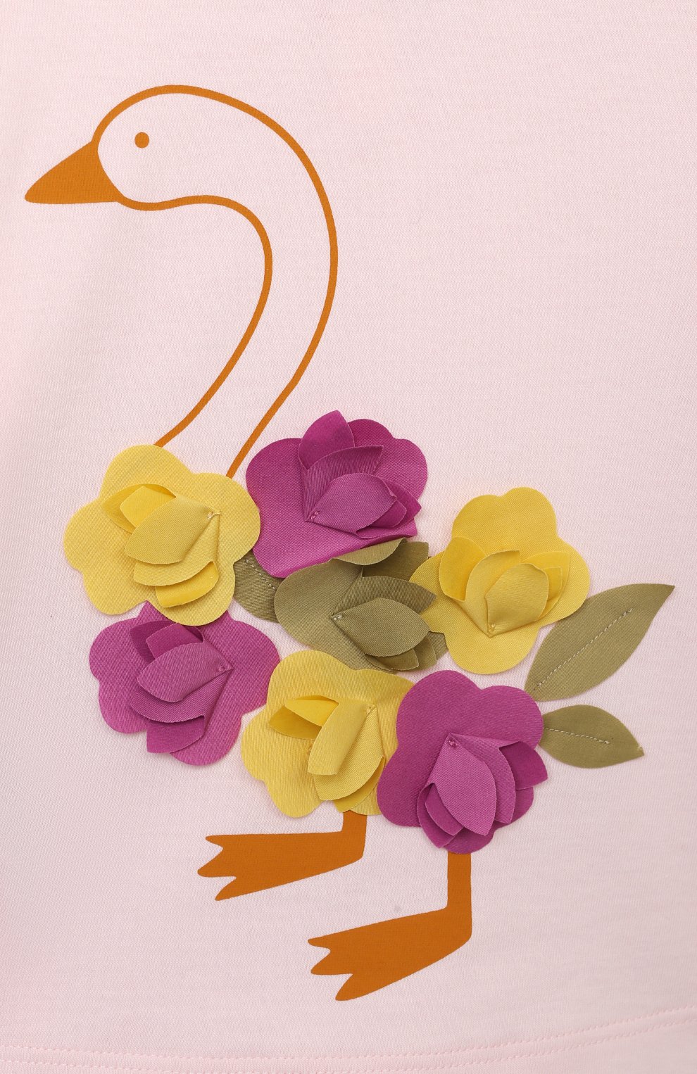 Хлопковая футболка IL GUFO, арт. P22TS438M0014/5A-8A, фото 3