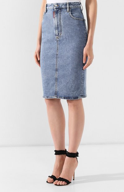 Джинсовая юбка DSQUARED2, арт. S75MA0652/S30667, фото 3