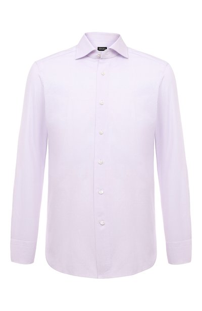 Мужская хлопковая сорочка ZEGNA, арт. 601623A6/9MS0BA