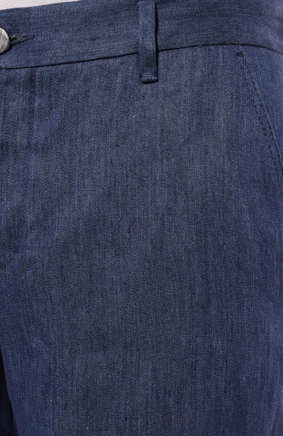 Льняные шорты ZILLI темно-синего цвета по цене 106500 руб., арт. CS822BM0800VZP000, фото 5 Льняные шорты ZILLI, арт. CS822BM0800VZP000, фото 5