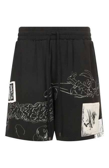 Мужские шорты из вискозы DOMREBEL, арт. M ASSEMBLAGE SH0RTS