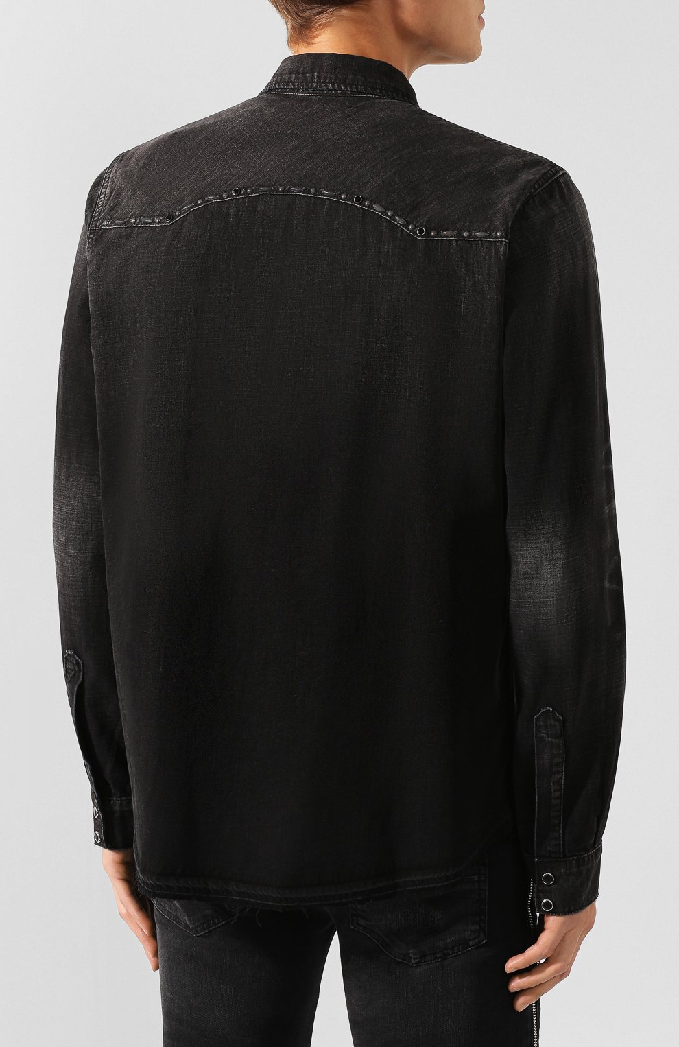 Джинсовая рубашка AMIRI, арт. W9M06266DE, фото 4
