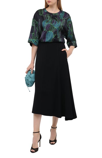 Топ из вискозы и хлопка DRIES VAN NOTEN, арт. 202-30732-1353, фото 2