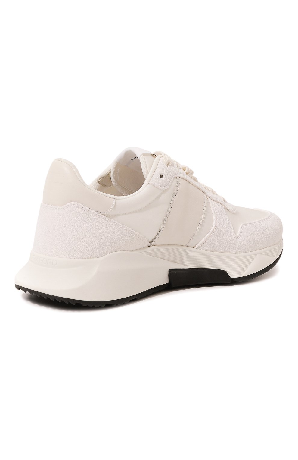 Комбинированные кроссовки jagga TOM FORD кремового цвета по цене 87550 руб., арт. J1262/LCL134, фото 5 Комбинированные кроссовки jagga TOM FORD, арт. J1262/LCL134, фото 5