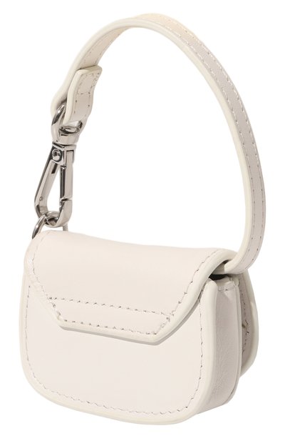 Кожаный футляр для монет DIESEL белого цвета по цене 16250 руб., арт. X09360/PR818, фото 3 Кожаный футляр для монет DIESEL, арт. X09360/PR818, фото 3