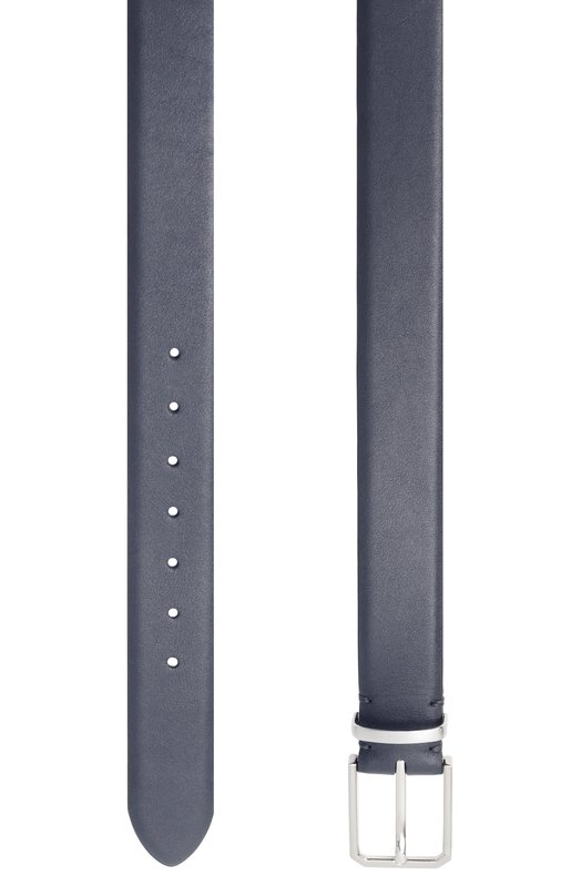 Кожаный ремень MVST 67U.0003/NAPPA Синий  67U.0003/NAPPA Фото 3