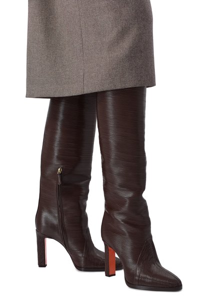 Кожаные сапоги SANTONI, арт. WSAG71956UT2NFEN, фото 2